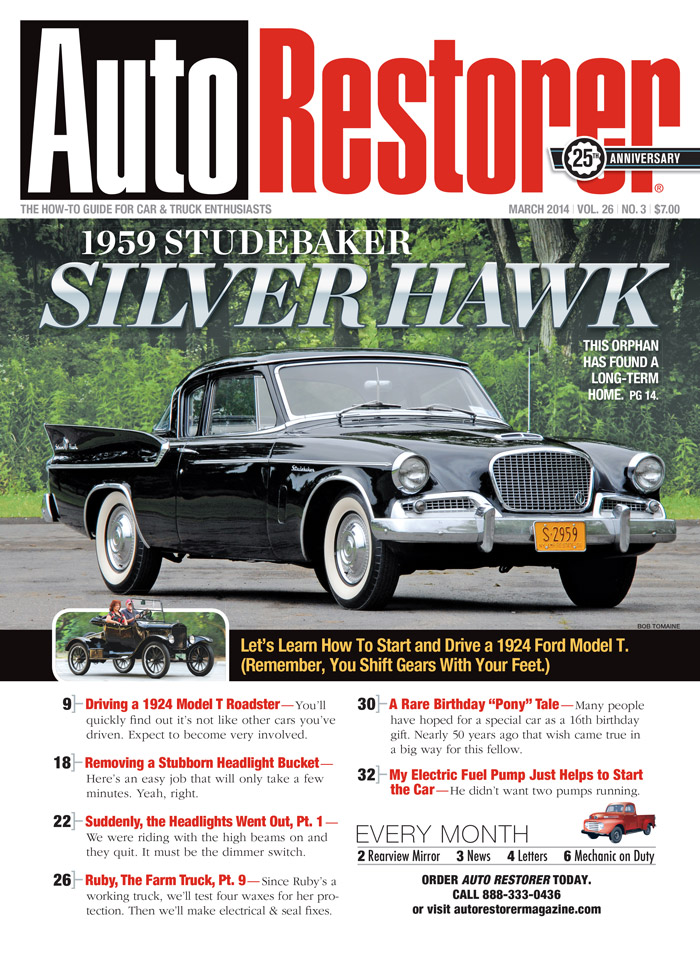 2014 AutoRestorer Magazine Cover